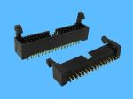 2.54mm Pitch Box Header Connector With Latch